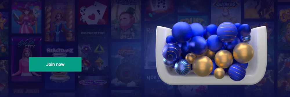 Μπανερ προώθησης Frumzi με κάλεσμα για εγγραφή λογαριασμού.